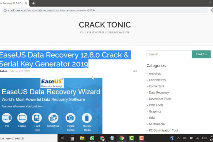 how to hack trial easeus data recovery for mac